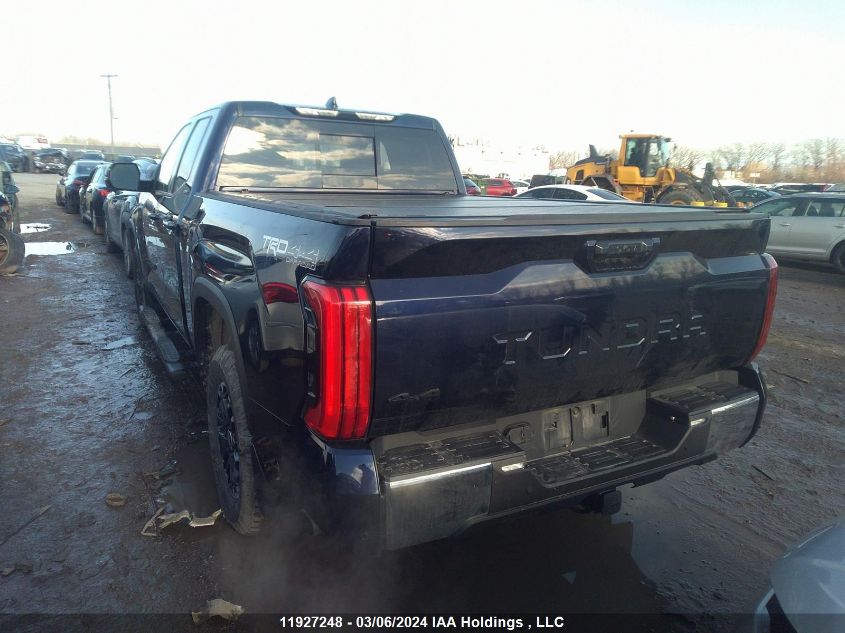 2022 Toyota Tundra Sr VIN: 5TFLA5DA5NX042155 Lot: 11927248