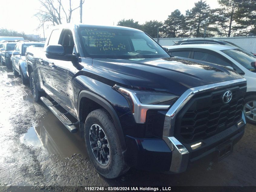 2022 Toyota Tundra Sr VIN: 5TFLA5DA5NX042155 Lot: 11927248