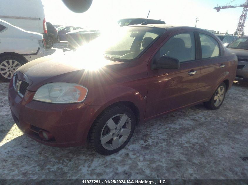 2010 Pontiac G3 Wave Se VIN: 3G2TC5DE1AL109566 Lot: 11927251