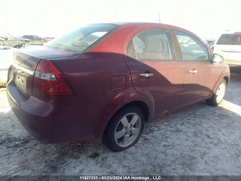 2010 Pontiac G3 Wave Se VIN: 3G2TC5DE1AL109566 Lot: 11927251