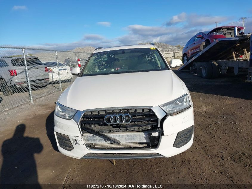 2017 Audi Q3 VIN: WA1BCCFS8HR004874 Lot: 11927278