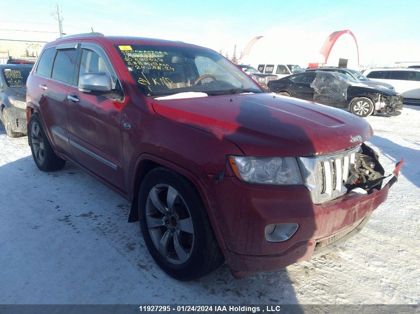 2011 Jeep Grand Cherokee Overland VIN: 1J4RR6GT5BC590627 Lot: 11927295