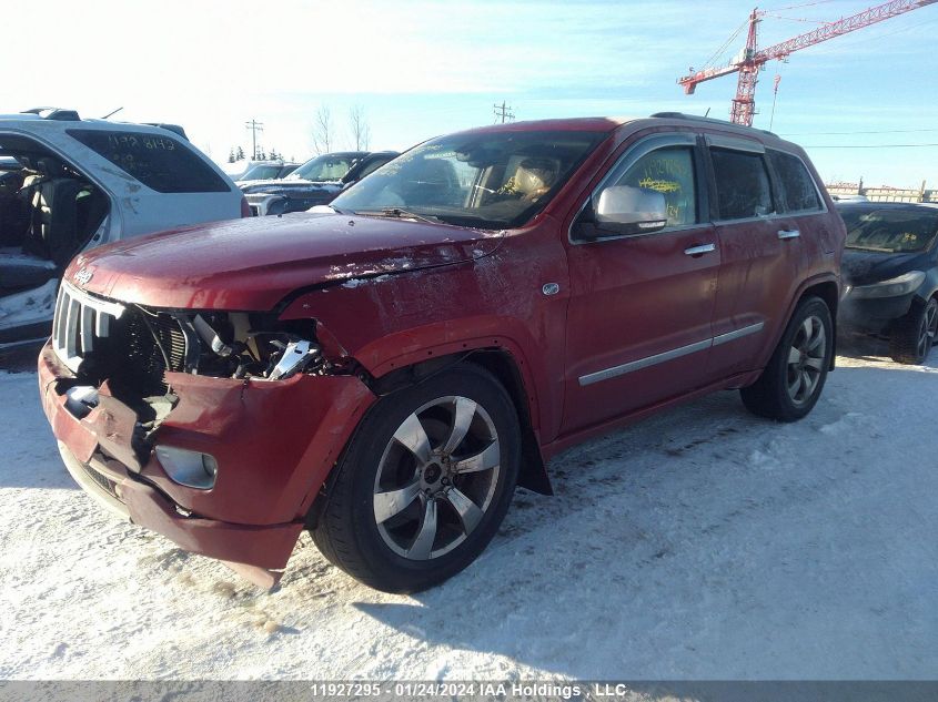 2011 Jeep Grand Cherokee Overland VIN: 1J4RR6GT5BC590627 Lot: 11927295