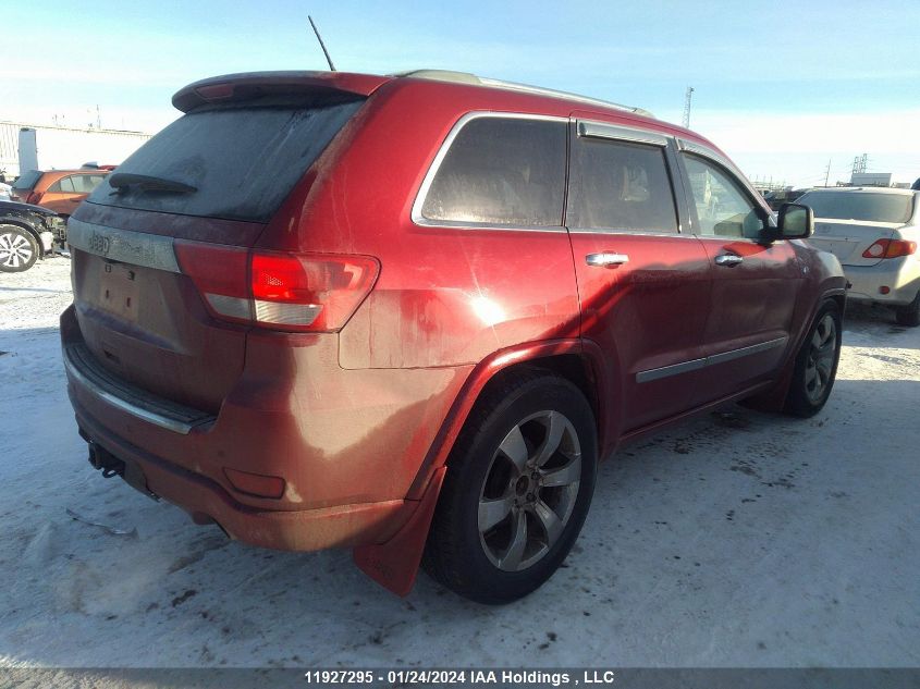 2011 Jeep Grand Cherokee Overland VIN: 1J4RR6GT5BC590627 Lot: 11927295