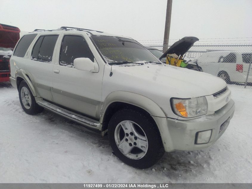 2001 Infiniti Qx4 VIN: JNRDR07Y01W109558 Lot: 11927499