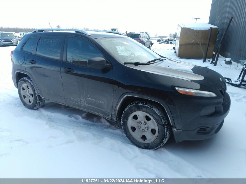 2015 Jeep Cherokee Sport VIN: 1C4PJMAB7FW526523 Lot: 39242191