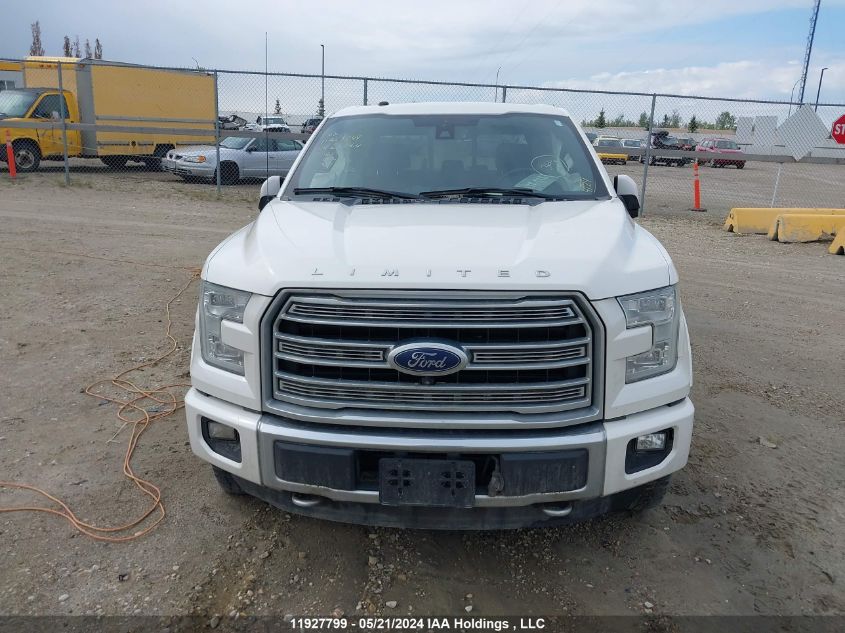 2016 Ford F150 Supercrew VIN: 1FTEW1EG2GFC63064 Lot: 11927799