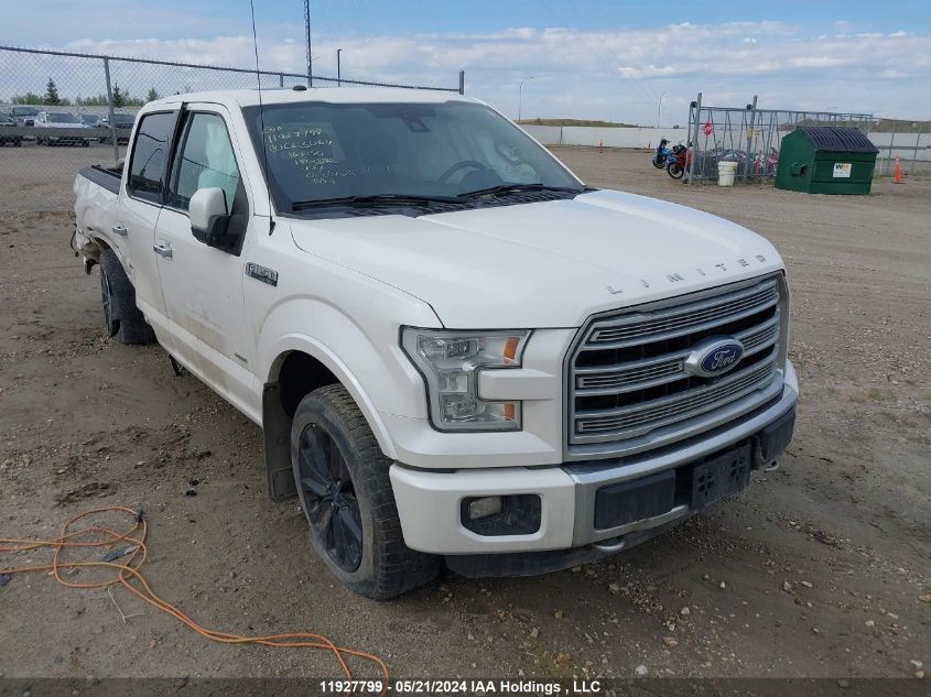 2016 Ford F150 Supercrew VIN: 1FTEW1EG2GFC63064 Lot: 11927799