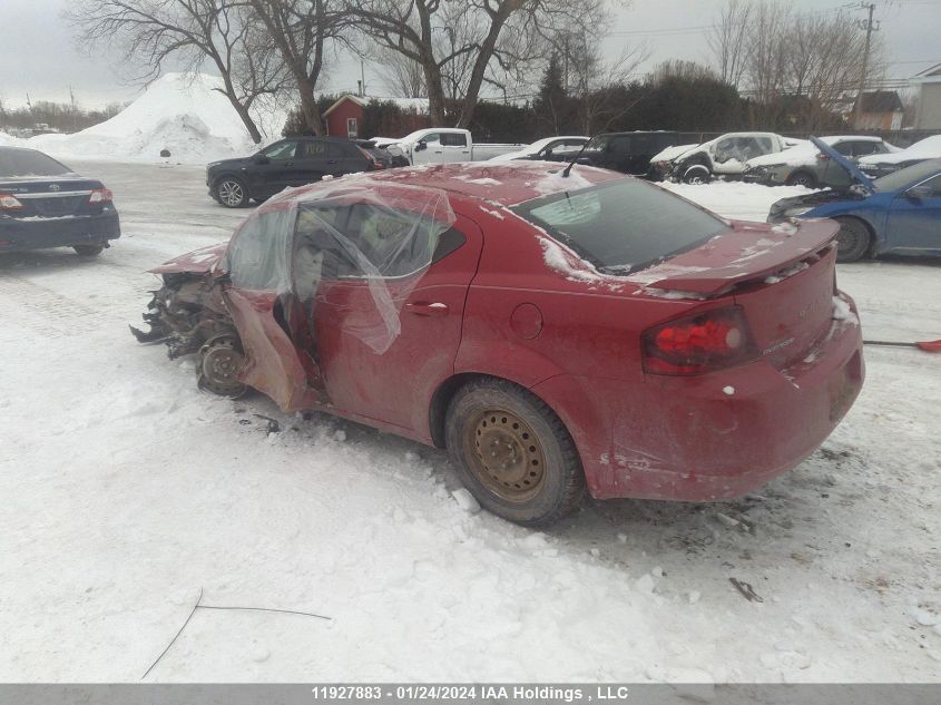 2013 Dodge Avenger VIN: 1C3CDZAB6DN523087 Lot: 39227425