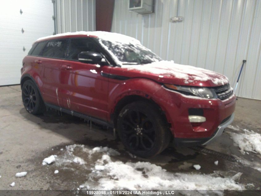 2013 Land Rover Range Rover Evoque VIN: SALVT2BG1DH736402 Lot: 39223038