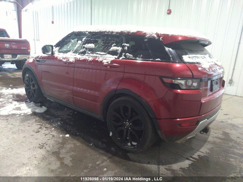 2013 Land Rover Range Rover Evoque VIN: SALVT2BG1DH736402 Lot: 39223038