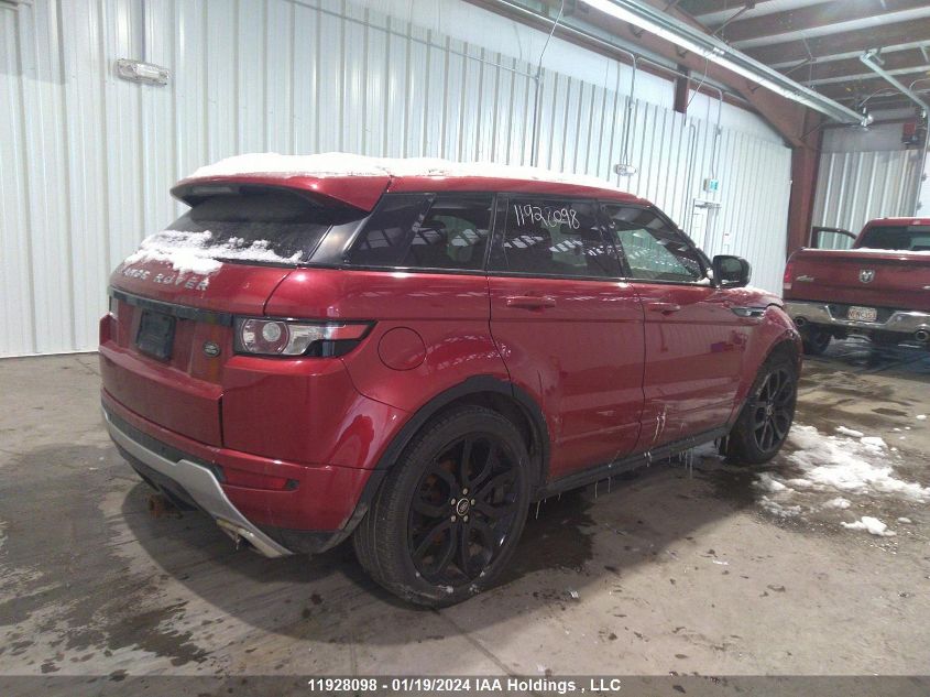 2013 Land Rover Range Rover Evoque VIN: SALVT2BG1DH736402 Lot: 39223038