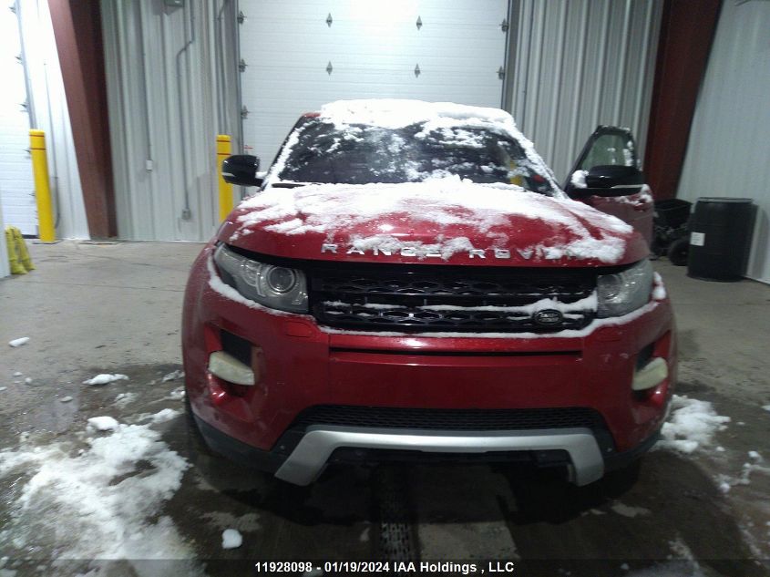 2013 Land Rover Range Rover Evoque VIN: SALVT2BG1DH736402 Lot: 39223038