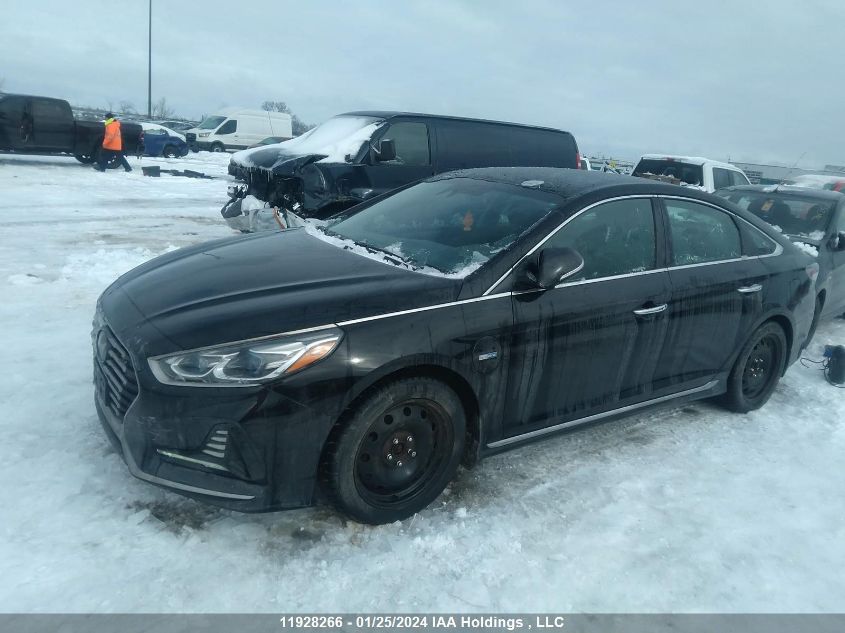 2019 Hyundai Sonata Plug-In Hybrid/Limited VIN: KMHE54L24KA090791 Lot: 11928266