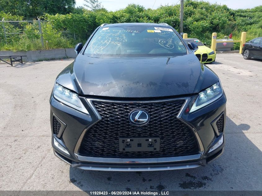 2022 Lexus Rx 350 VIN: 2T2YZMDA5NC332382 Lot: 11928423