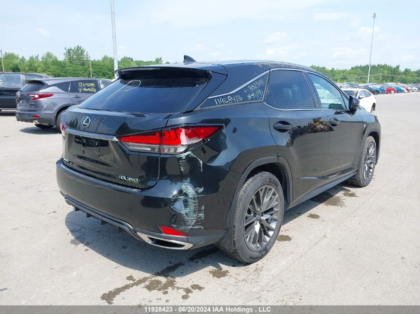 2022 Lexus Rx 350 VIN: 2T2YZMDA5NC332382 Lot: 11928423