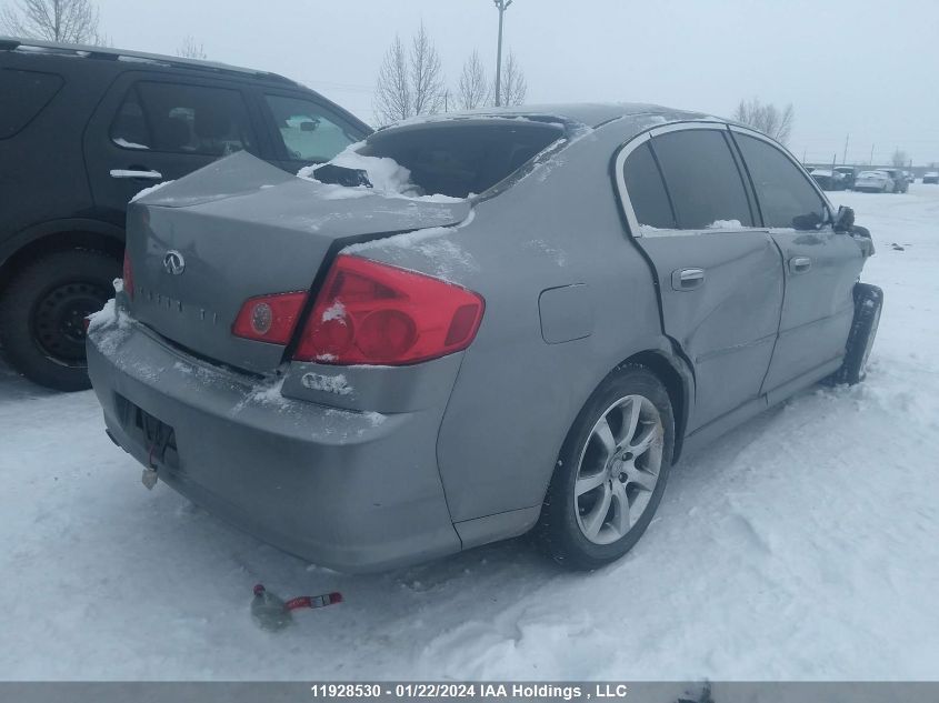 2006 Infiniti G35X VIN: JNKCV51F16M600959 Lot: 11928530