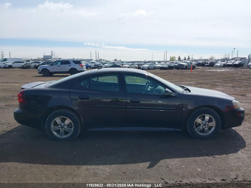 2008 Pontiac Grand Prix VIN: 2G2WP552481189432 Lot: 11928622