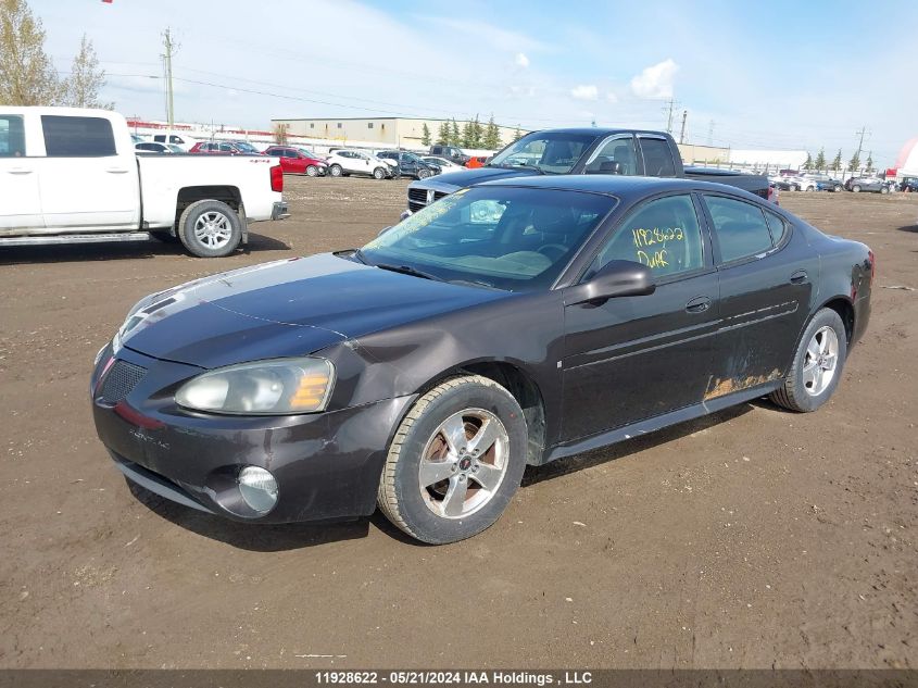 2008 Pontiac Grand Prix VIN: 2G2WP552481189432 Lot: 11928622