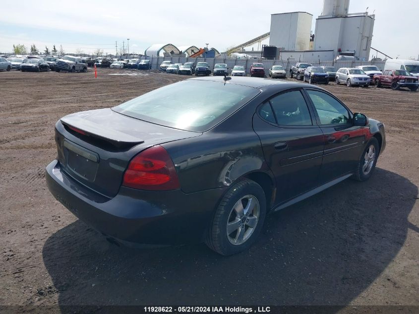 2008 Pontiac Grand Prix VIN: 2G2WP552481189432 Lot: 11928622