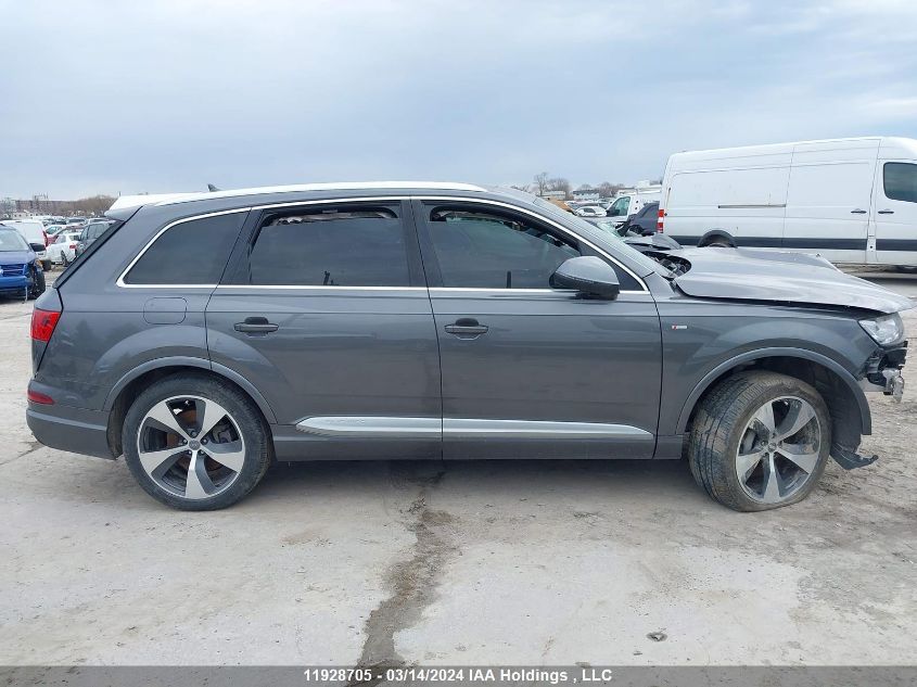 2019 Audi Q7 VIN: WA1WAAF7XKD029559 Lot: 39240629