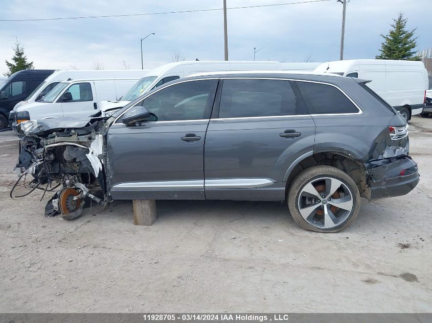 2019 Audi Q7 VIN: WA1WAAF7XKD029559 Lot: 39240629