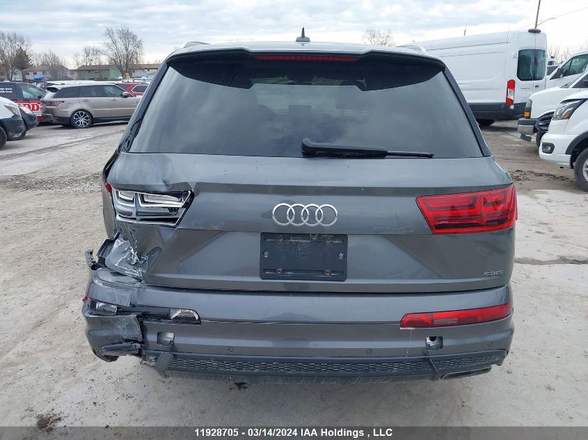 2019 Audi Q7 VIN: WA1WAAF7XKD029559 Lot: 39240629