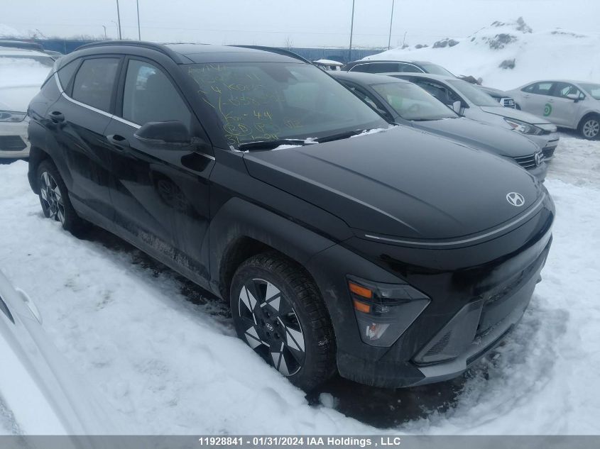 2024 Hyundai Kona Sel VIN: KM8HCCAB3RU038593 Lot: 11928841