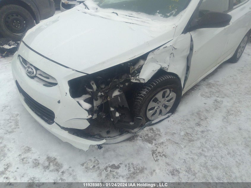 2017 Hyundai Accent VIN: KMHCT5AE7HU322503 Lot: 11928985