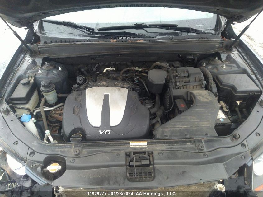 2010 Hyundai Santa Fe Gls VIN: 5NMSGDAG9AH348601 Lot: 11929277