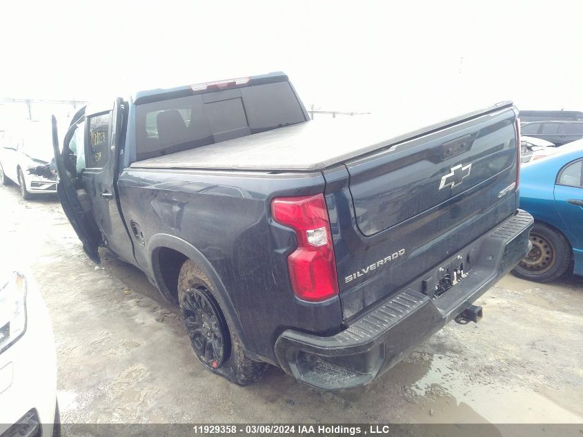 2022 Chevrolet Silverado 1500 VIN: 3GCUDHEL0NG622057 Lot: 11929358