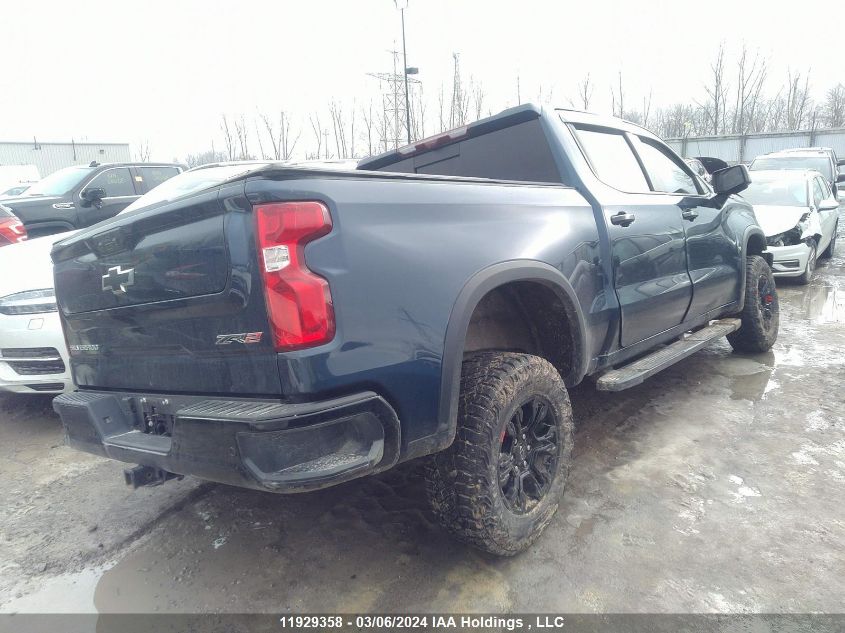 2022 Chevrolet Silverado 1500 VIN: 3GCUDHEL0NG622057 Lot: 11929358