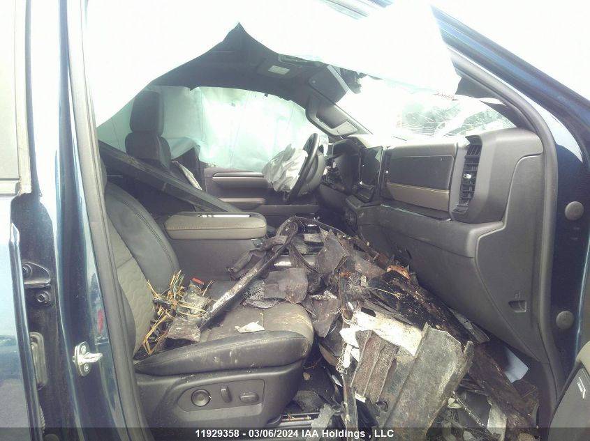 2022 Chevrolet Silverado 1500 VIN: 3GCUDHEL0NG622057 Lot: 11929358