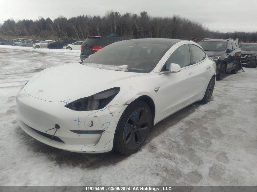 2020 Tesla Model 3 VIN: 5YJ3E1EA9LF625802 Lot: 11929459