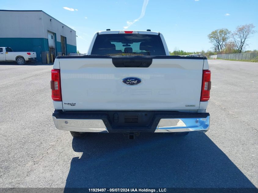 2022 Ford F150 Supercrew VIN: 1FTFW1E80NFC45950 Lot: 11929497