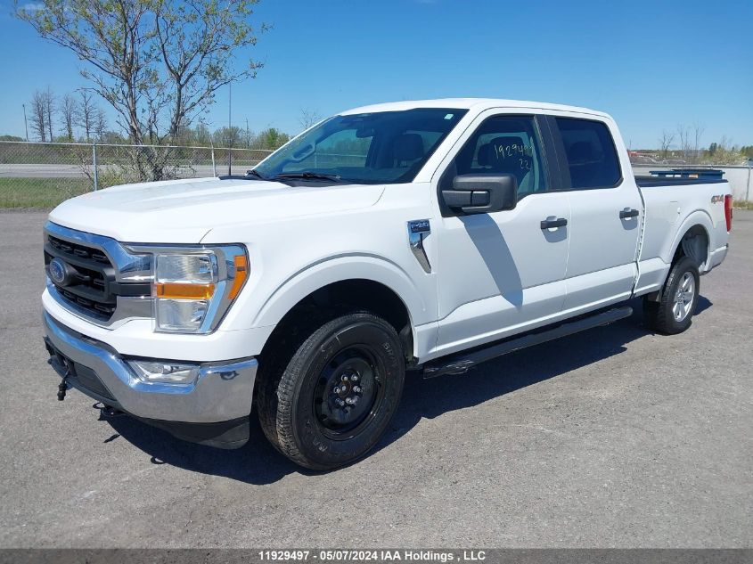 2022 Ford F150 Supercrew VIN: 1FTFW1E80NFC45950 Lot: 11929497