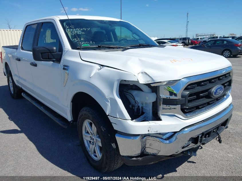 2022 Ford F150 Supercrew VIN: 1FTFW1E80NFC45950 Lot: 11929497