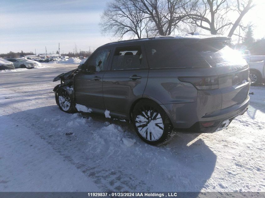 2017 Land Rover Range Rover Sport Svr VIN: SALWZ2FE3HA157776 Lot: 11929837