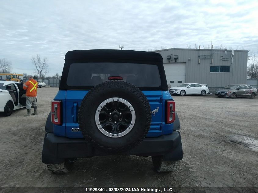 2022 Ford Bronco Outer Banks VIN: 1FMEE5DP5NLB32961 Lot: 11929840