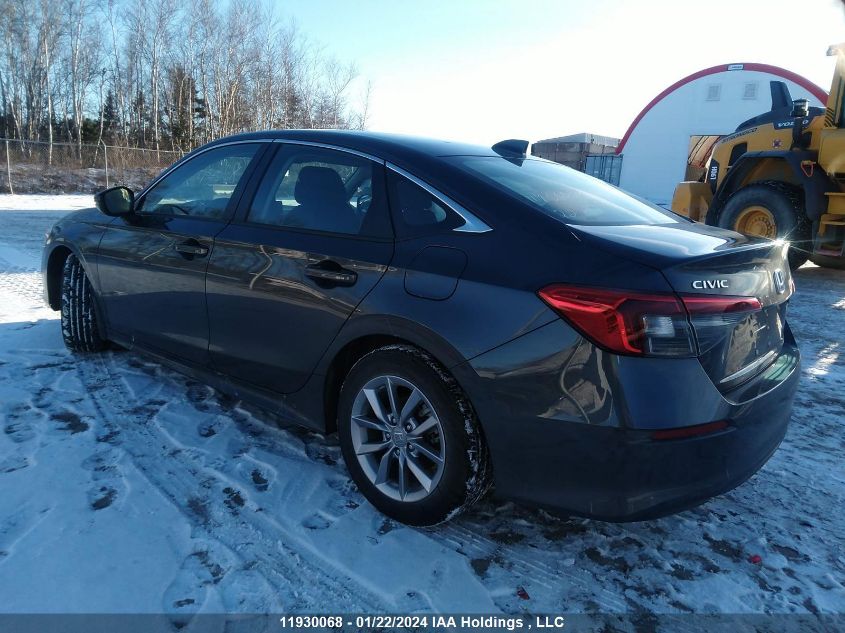 2022 Honda Civic Sedan VIN: 2HGFE2F37NH120830 Lot: 11930068