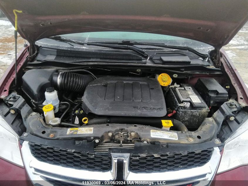 2019 Dodge Grand Caravan Se VIN: 2C4RDGBG6KR641824 Lot: 11930069