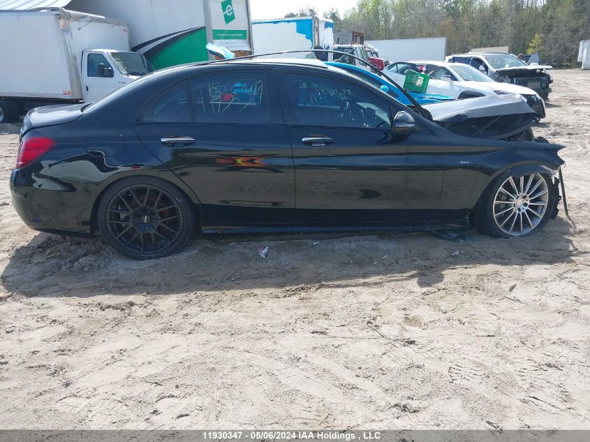 2016 Mercedes-Benz C 450 4Mati Amg VIN: 55SWF6EB1GU161859 Lot: 11930347