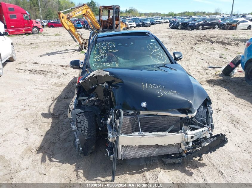 2016 Mercedes-Benz C 450 4Mati Amg VIN: 55SWF6EB1GU161859 Lot: 11930347