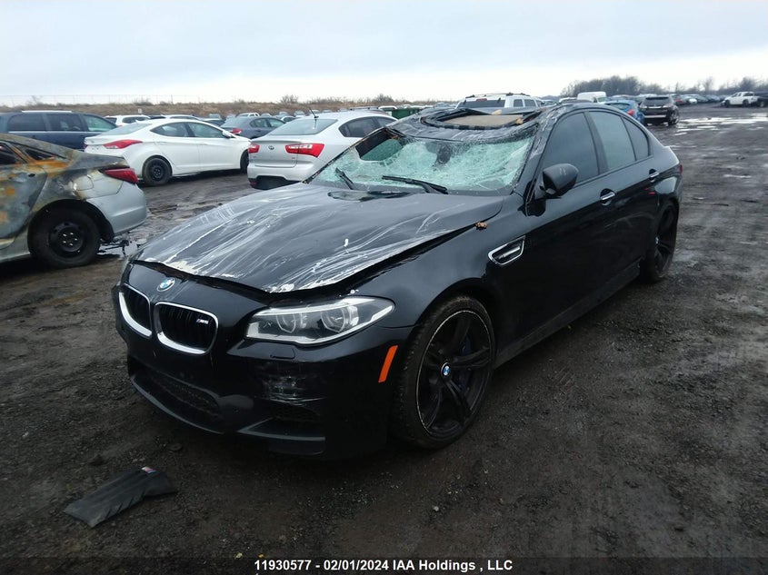 2016 BMW M5 VIN: WBSFV9C57GG343471 Lot: 11930577