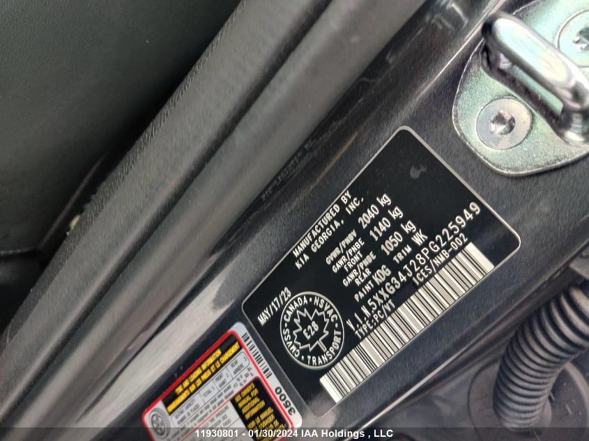 2023 Kia K5 VIN: 5XXG34J28PG225949 Lot: 11930801