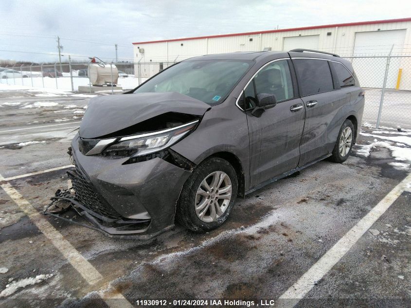 2022 Toyota Sienna Xse 7-Passenger VIN: 5TDGSKFC4NS064777 Lot: 11930912