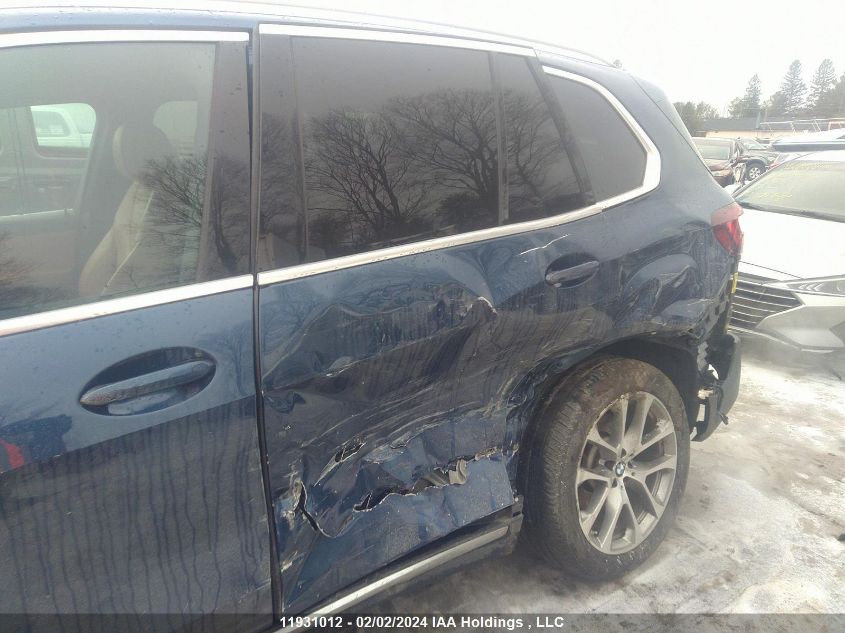 2021 BMW X5 VIN: 5UXCR6C01M9F96224 Lot: 11931012