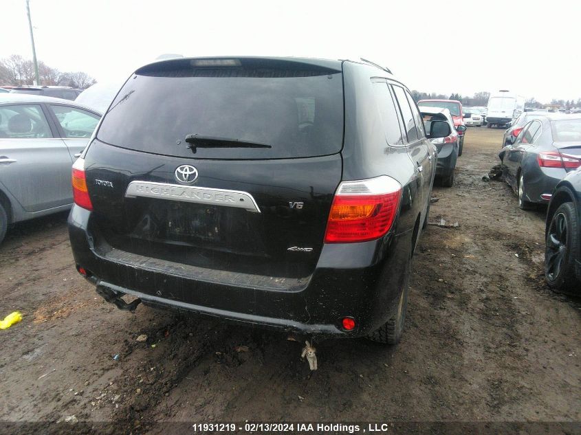 2008 Toyota Highlander V6 Limited VIN: JTEES42A782063153 Lot: 11931219