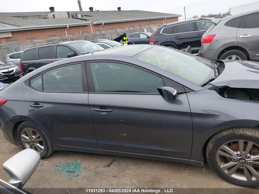 2017 Hyundai Elantra VIN: KMHD84LFXHU419118 Lot: 11931293