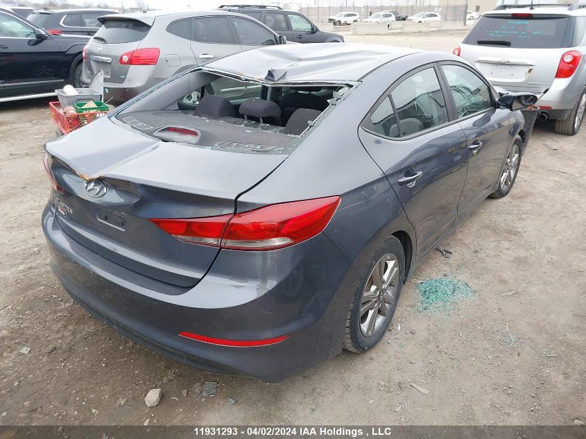 2017 Hyundai Elantra VIN: KMHD84LFXHU419118 Lot: 11931293